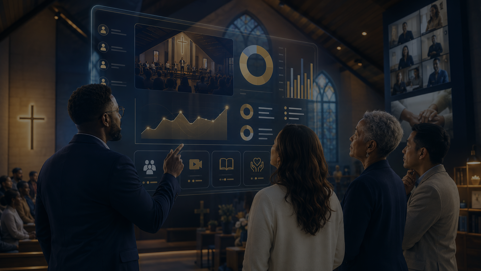 Teknologi dan data mendukung pelayanan gereja
